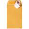 JAM Paper Brown Kraft Manila #4 Coin Business Commercial Envelopes with Peel and Seal Closure
